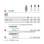 Бор Komet Dental H390.314.018 твердоспл., 1шт.