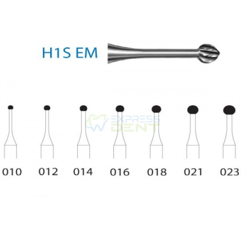 Бор Komet Dental H1SEM.205.023 твердоспл., 1шт.