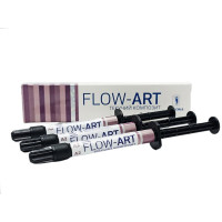 Флоу-Арт Flow-ART жидкотекучий композитный материал набор 3шпр-2г А2 А2 А2