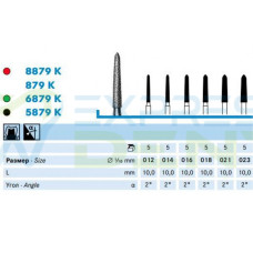 Бор Komet Dental 8879K.314.021 алм. на турб., 1шт. Бор Komet Dental 8879K.314.021 алм. на турб., 1шт.