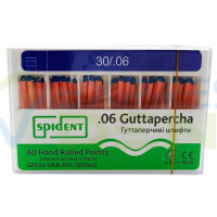 Гутаперчевий штифт Spident №30, 06, 60шт. - АКЦІЯ - 150грн.