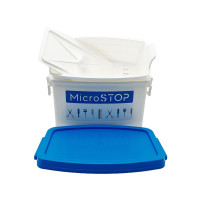 Контейнер для дезінфекції, ПСО, стерилізації, 5л MicroSTOP, синя кришка