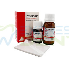 Цинкоксид евгенольний цемент Z/E iodide з дексаметазоном і йодид тимолом, Dentstal, 20г + 13мл