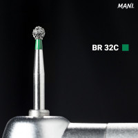 Бор MANI, алмазний на турбінний нак, BR-32C, діаметр 019, 1шт. ОРИГІНАЛ