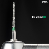 Бор MANI, алмазный на турбинный нак, TR-224C, диаметр 012, 1шт. ОРИГИНАЛ