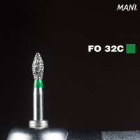Бор MANI алмазний на турбінний нак FO-32C діаметр 018 1шт ОРИГІНАЛ