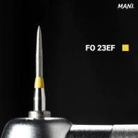 Бор MANI, алмазный на турбинный нак, FO-23EF, диаметр 009, 1шт. ОРИГИНАЛ