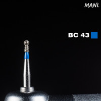 Бор MANI, алмазний на турбінний нак, BC-43, діаметр 012, 1шт. ОРИГІНАЛ