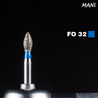 Бор MANI алмазный на турбинный нак FO-32 диаметр 018 1шт ОРИГИНАЛ