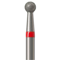Бор Oko Dent алмазный на турбинный наконечник 801 FG 016F красный 1шт