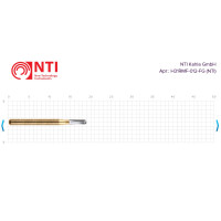 Бор NTI для розрізання коронок 1шт H31RMF-012-FG