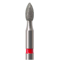 Бор Oko Dent алмазный на турбинный наконечник 368 FG 016F красный 1шт