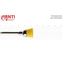 Щітка полірувальна P1477G жовта, NTI чашка