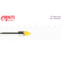 Щітка полірувальна P1476G жовта, NTI конус