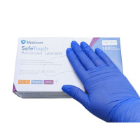 Перчатки MedicomSafeTouch Нитрил Лаванда S