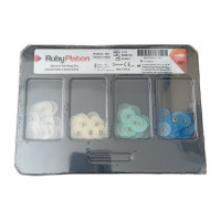 Диски RubyPlaton ассорти 12,5мм, 80шт. + дискодержатель