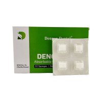 Губка гемостатична желатинова стерильна Денгофом Dengofoam, 10*10*10мм, 1шт.