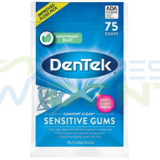 Дентек Sensetive Gums міжзубні флос-зубочистки, для чутливих ясен, 75шт - ЗНЯТО З ВИРОБНИЦТВА
