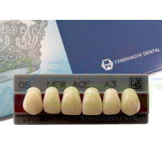 Зубы Yamahachi, фронтальная группа, A3, O5 верх, 6шт.