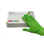 Рукавички MedicomSafeTouch Нітрил Green Зелений XS