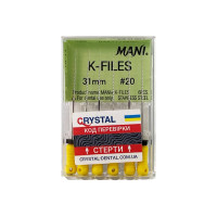 К-файли Mani 20 31мм 6шт ОРИГІНАЛ