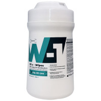 Серветки Ezmedix EZs-wipes W-1 дезінфікуючі, просочення спиртовим розчином, 160*160мм, 120шт. в тубі
