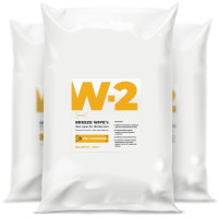 Ezmedix EZs-wipes W-2 дезинфицирующие салфетки с дезинфицирующим раствором, 160*160мм, 160шт. 