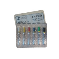 К-файлы Denco №45-80, 25 мм, 6шт.