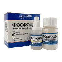 Фосфоза медленное крафт, цинк-фосфатный цемент, 50G+30 г (Unitsa)