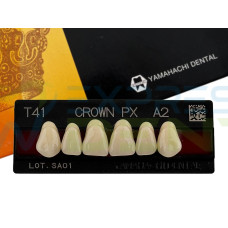 Зуби Crown PX, фронтальна група, A2, T41, верх, 6шт.