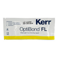 Адгезив ОптіБонд ФЛ Optibond FL Kerr, 4-го покоління, 0,1мл праймер+0,1мл бонд, унідоза