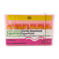 Паперовий штифт Spident №50, 02, 200шт.