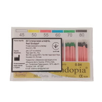 Гутаперчевий штифт Pearl Endopia 45-80 04 60шт