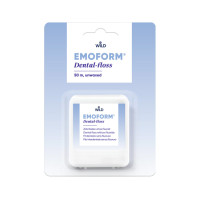 Емоформ Emoform Dental floss, зубна нитка НЕвощена тонка, 50м 