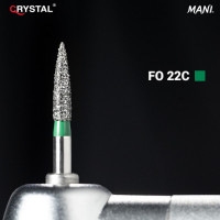 Бор MANI, алмазный для турбинного наконечника, FO-22C, диаметр 017, 1шт. ОРИГИНАЛ