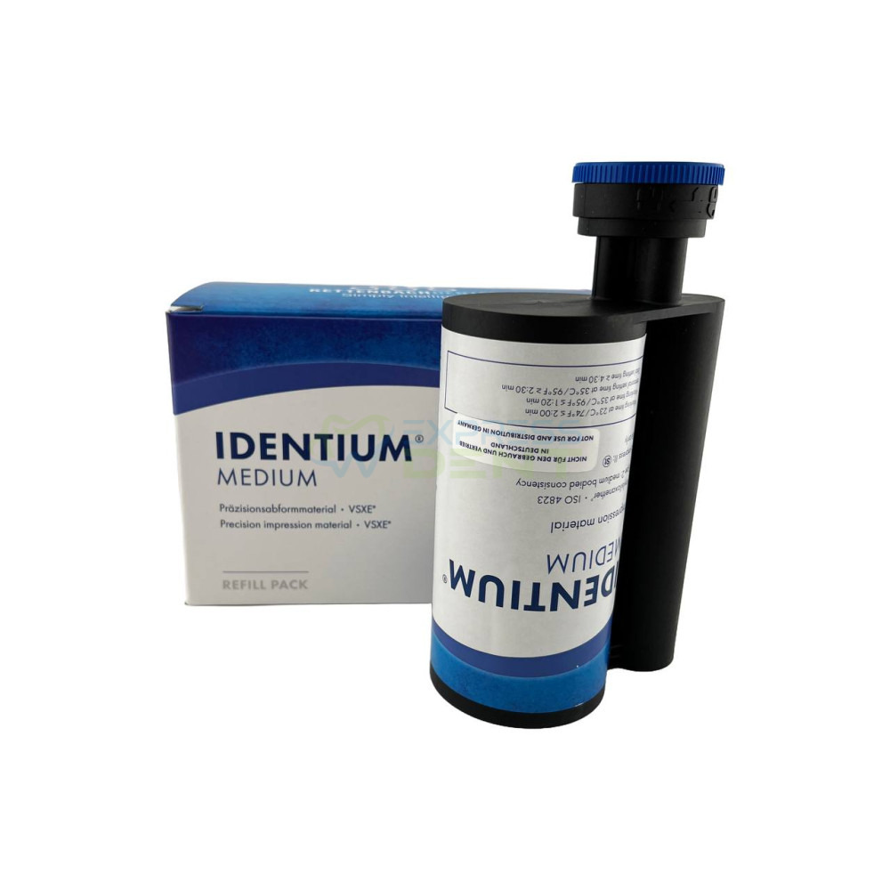 Ідентіум Медіум Identium medium вінілсилоксанефір презиційний відбитковий матеріал 2-380мл