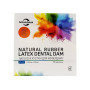 Раббердам хустки Novadam Dental Dam, помаранчеві (аромат апельсину), medium, 36шт.