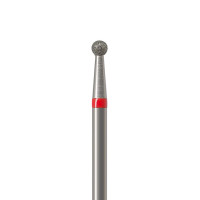 Oko Dent Bur, алмаз на наконечнике турбины, 801 FG 018F (красный), 1шт.