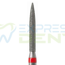 Бор Oko Dent, алмазний на турбінний наконечник, 863 FG 012F (червоний), 1шт.