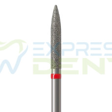 Бор Oko Dent, алмазний на турбінний наконечник, 863 FG 014F (червоний), 1шт.