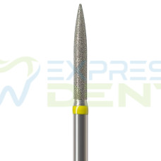 Бор Oko Dent, алмазний на турбінний наконечник, 863 FG 014SF, (жовтий), 1шт.
