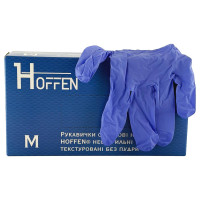 Рукавички Hoffen, Нітрил М, світлий фіолет, 100шт. 