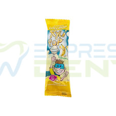 Льодяники на паличці з 100% ксилітолом Xylipop, банан, 1шт.