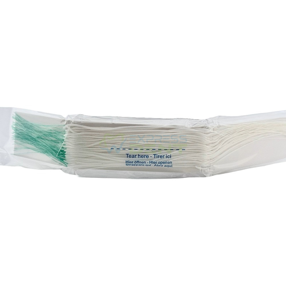Песітро зубна нитка Tri-Floss 3 в 1 ортодонтична (для очищення імплантів, брекетів, мостів), 50шт