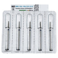 Бор алмазний, хвостовик 2,35мм, 806.104.199.524.018, Sigmadent Asfarma, 1шт.