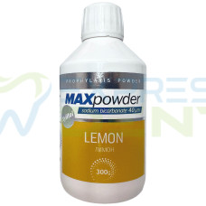 Порошок для професійної гігієни MaxPowder бікарбонат натрію, 40мкм, лимон, 300г