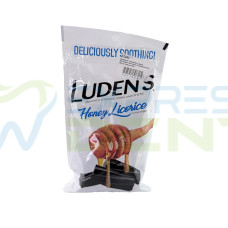 Льодяники з ментолом Luden's, анестезуючі для горла та порожнини рота, мед та лакриця, 30шт.