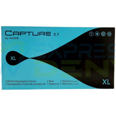 Рукавички Capture by mediOk Нітрил Blue XL, 3,7г
