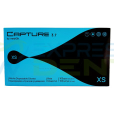 Рукавички Capture by mediOk Нітрил Blue XS, 3,7г